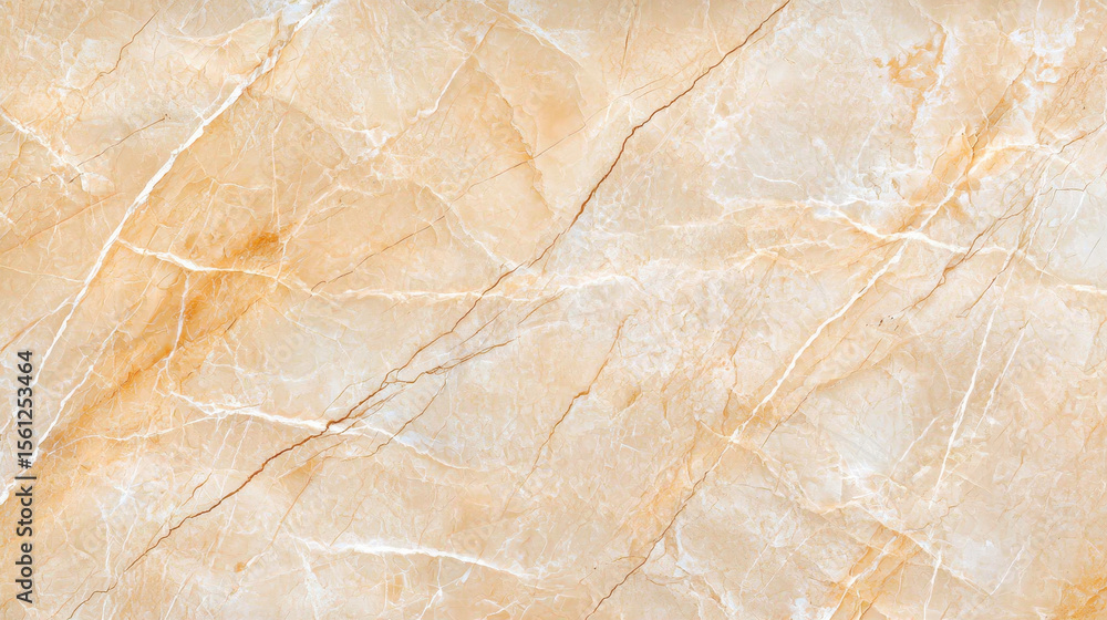 Fototapeta premium Neutral marble texture with soft beige and cream tones, featuring subtle veins and polished finish, perfect for elegant designs