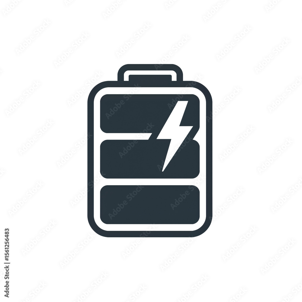 A graphical battery icon displays a charging symbol against a transparent background, representing energy and power. A graphical battery icon displays a charging symbol against a transparent background, representing energy and power.