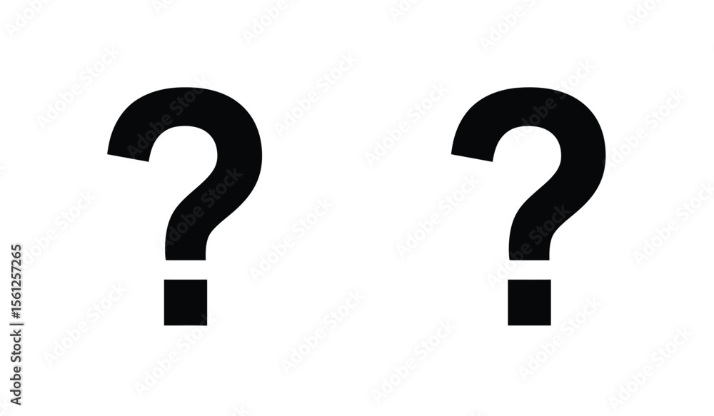 Question icon set. question mark icon. Question icon set. question mark icon.