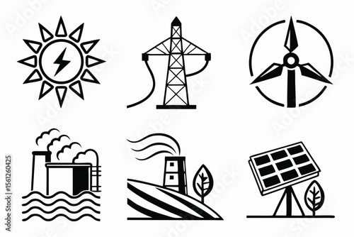 set of vector icons