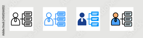 Characteristic Icon Collection Set Multiple Style