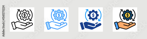 Business And Finance Icon Collection Set Multiple Style
