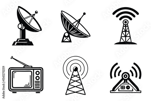 radio tower icon