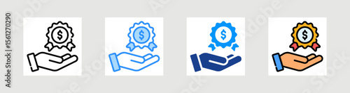 Money Back Guarantee Icon Collection Set Multiple Style