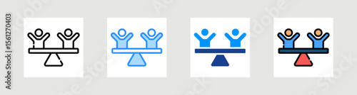 Stability Icon Collection Set Multiple Style