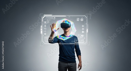 Immersive Virtual Reality Experience Exploring the Metaverse