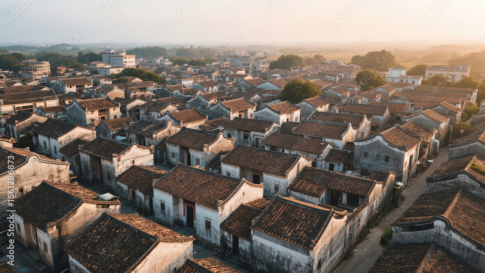 Obraz premium aerial view of florence italy