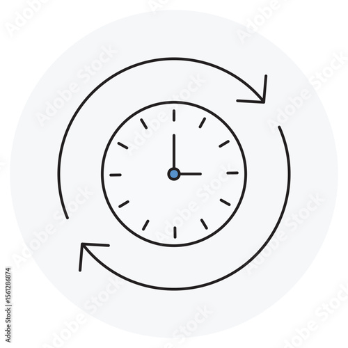 Process Optimization icon, Maximizing Efficiency Through Process Optimization, Streamlined Success: Optimizing Workflows for Peak Performance, vector