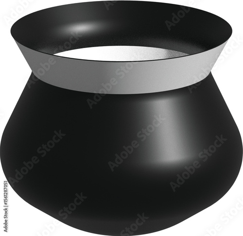 3D Vector design silhouette