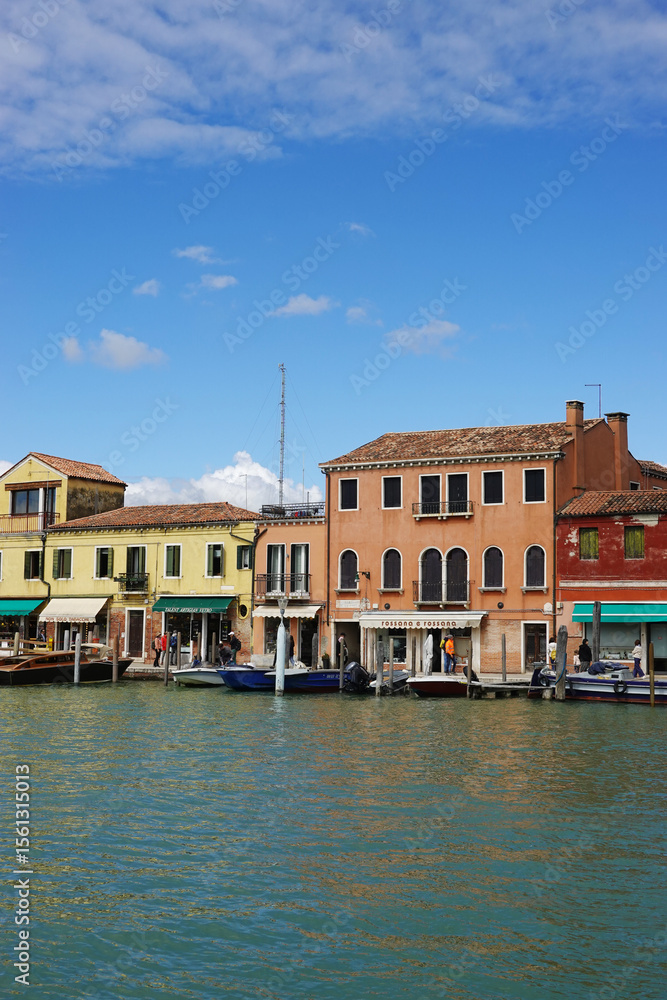Obraz premium Old town of Murano island, Venice, Italy