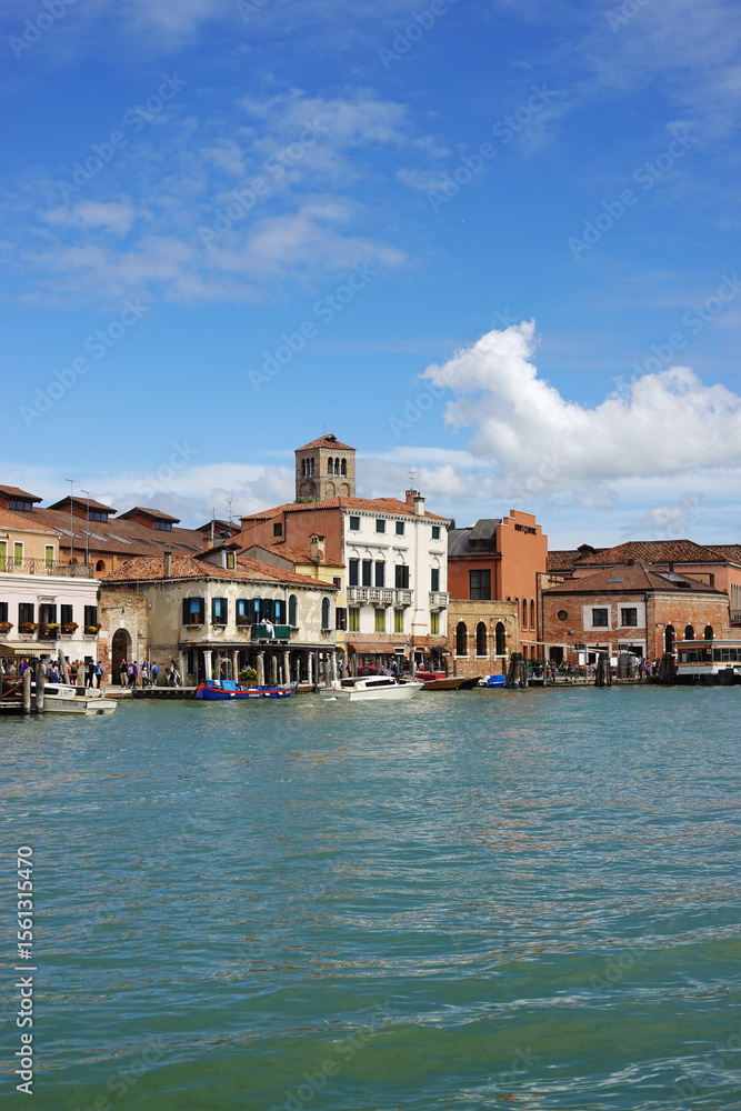 Obraz premium Old town of Murano island, Venice, Italy