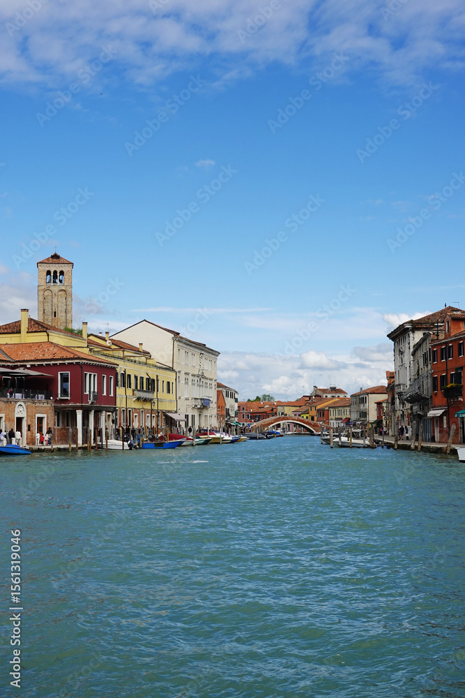 Obraz premium Old town of Murano island, Venice, Italy