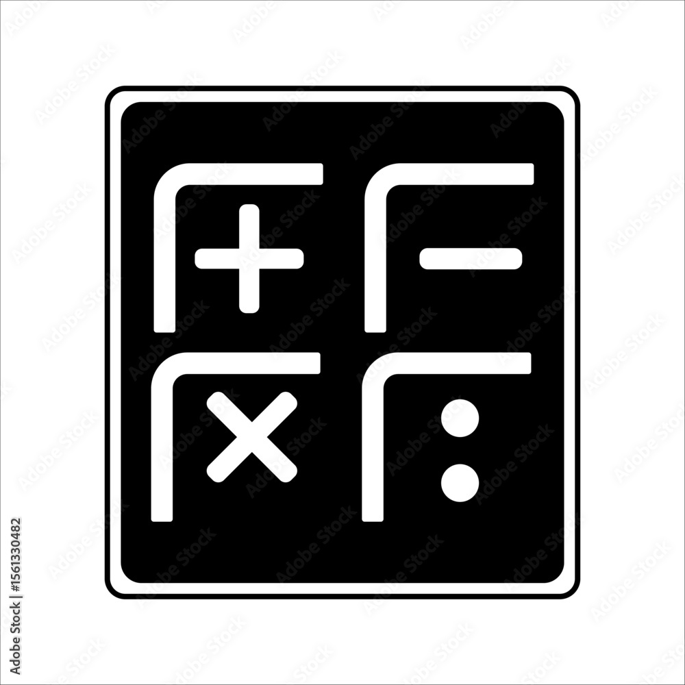 Calculator icon vector. Savings sign, finance isolated on white, economy concept, Trendy flat style for graphic design, Website, UI. EPS10 Calculator icon vector. Savings sign, finance isolated on white, economy concept, Trendy flat style for graphic design, Website, UI. EPS10
