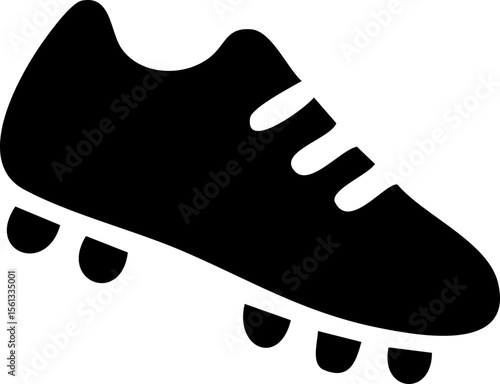 Icon of a football (soccer) shoe or cleat.