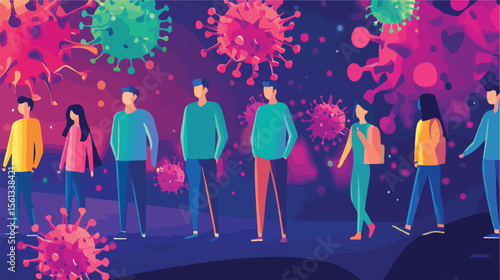 Promoting Social Distancing Campaign for COVID-19 Prevention