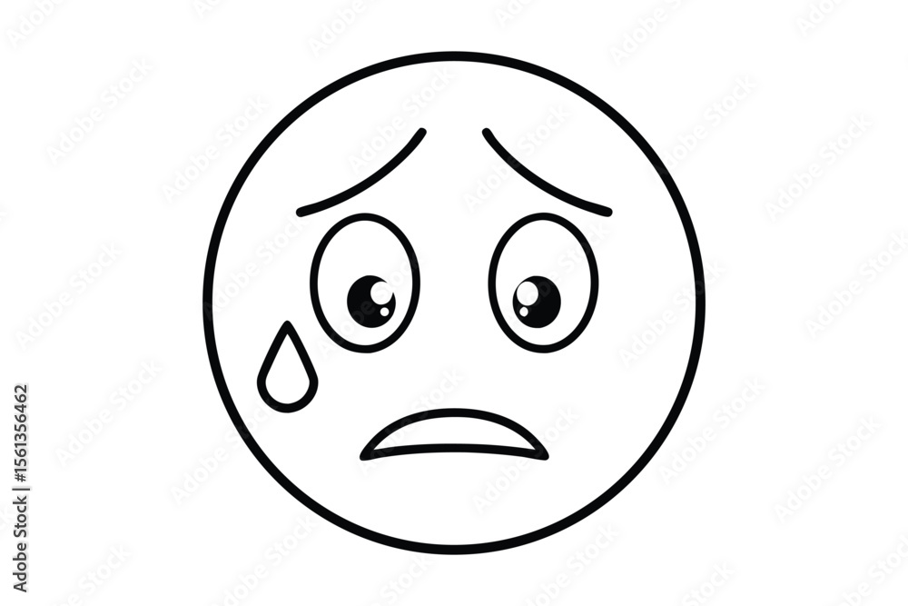 vector illustration of cartoon face vector illustration of cartoon face