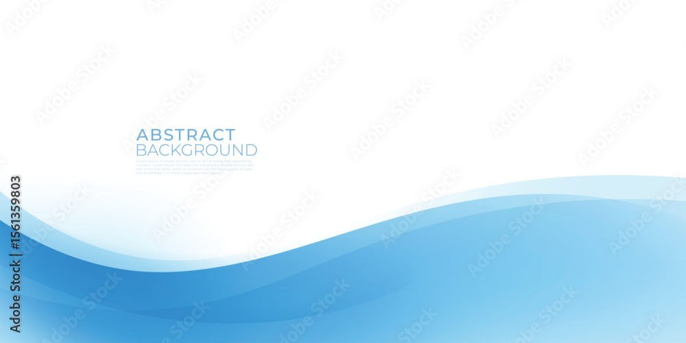 Naklejka premium Abstract wave Background gradient smooth. Modern Design