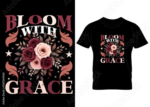 FLOWER VECTOR T-SHIRT DESIGN    vector streetwear hoodies  creative clothing company t shirt design design 