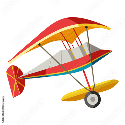 vector illustration of an airplane