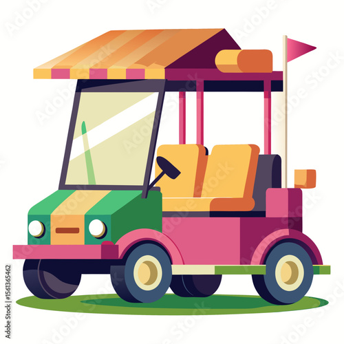 vector illustration of a truck