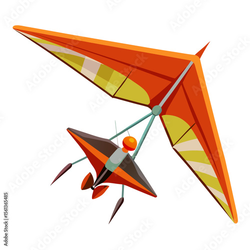 paper airplane flying