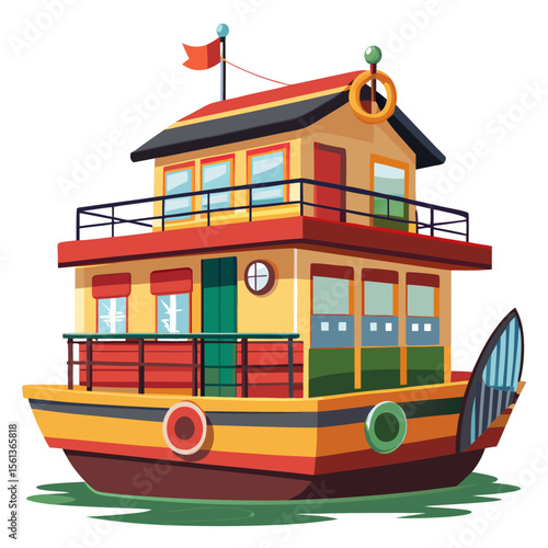 boat on the sea