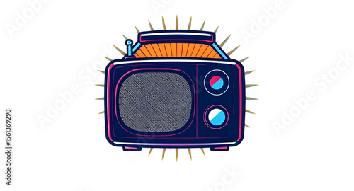 old-fashioned radio, vintage radio, FM radio icon, AM radio icon, radio device, radio graphic, retro radio, radio clipart, radio design, radio symbol, radio isolated, radio drawing, radio art, radio l