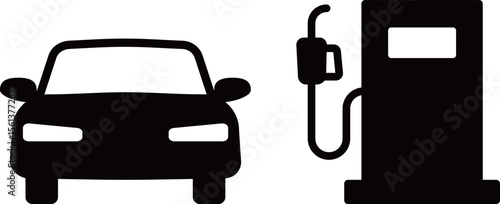 給油機　車　アイコン