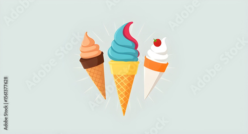 ice cream cone artwork, vector dessert emoji, cone dessert emoji style, frozen dessert icon set, cone pictogram vector, artisanal ice cream cone, ice cream graphic pack, cone branding design, ice crea