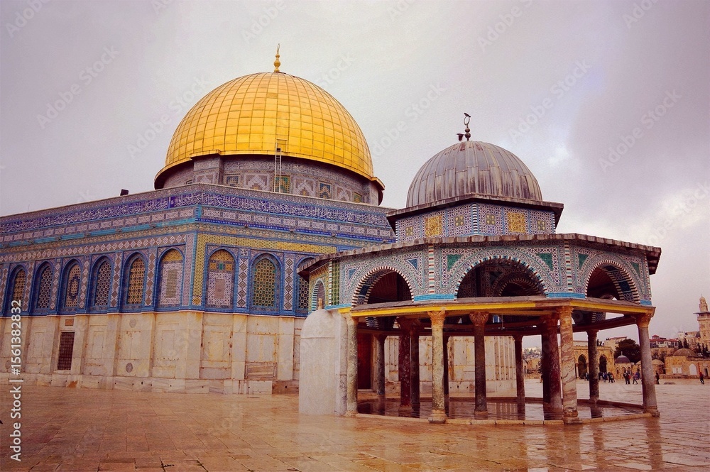 Obraz premium dome of the rock in jerusalem