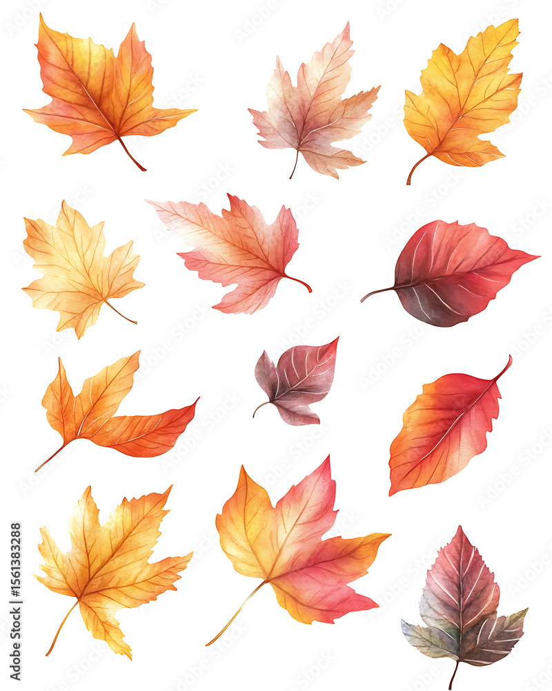 Obraz premium Highly detailed illustrations of various trees, leaves, grasses, and botanical elements, featuring realistic, minimalist, and abstract compositions on a white background.