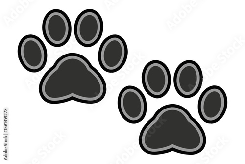 paw print vector