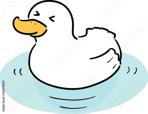 Illustration of duck
