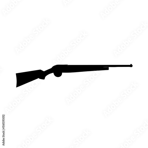 assault rifle vector illustration