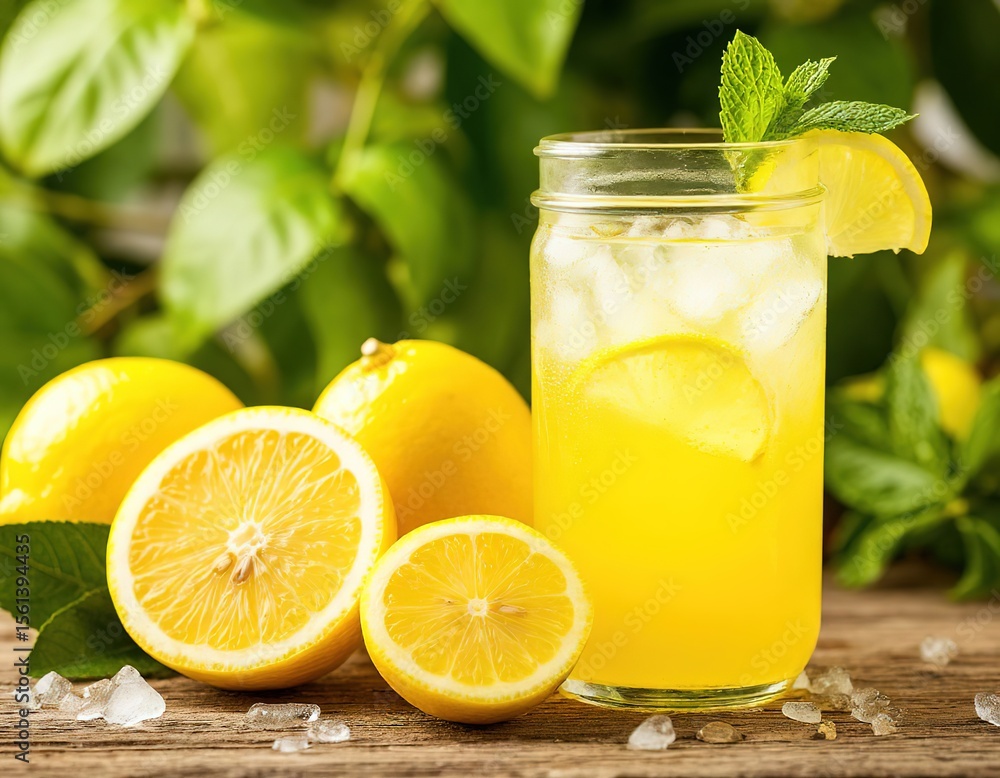 lemonade refreshing summer fruit drink. lemonade refreshing summer fruit drink.