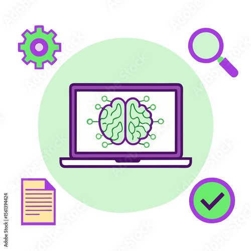 Wallpaper Mural computer icons set Torontodigital.ca