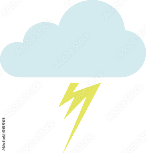 번개 일러스트, 로고