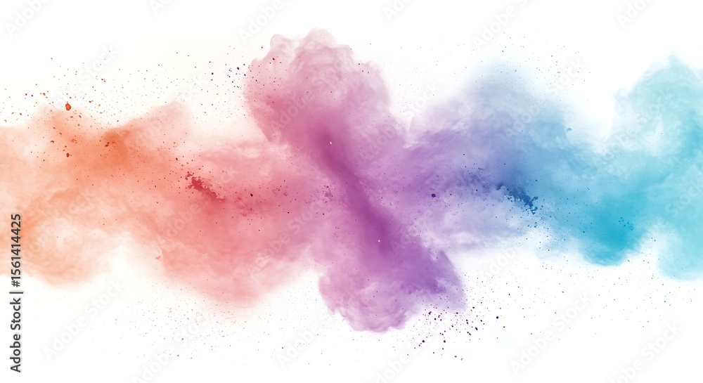 Pastel Color Explosion Abstract Art in Vibrant Hues Pastel Color Explosion Abstract Art in Vibrant Hues