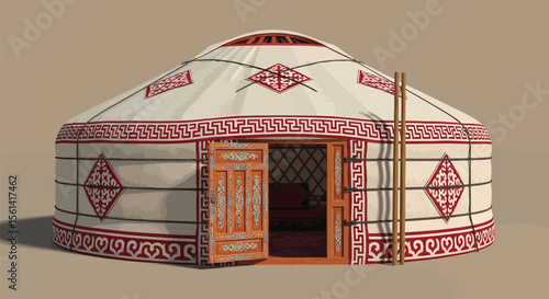 Explore traditional yurt living: mongolian ger tent design and architecture
