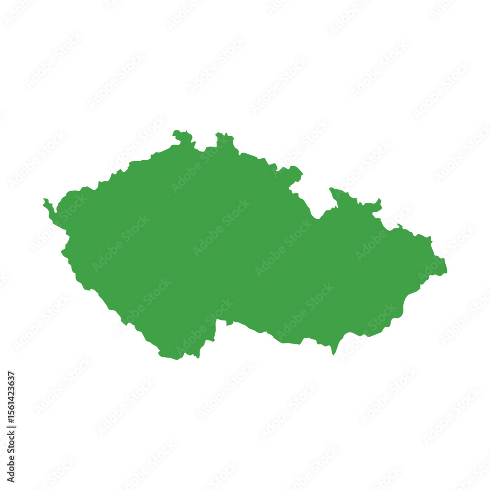 Czechia Map Boundary Czechia Map Boundary
