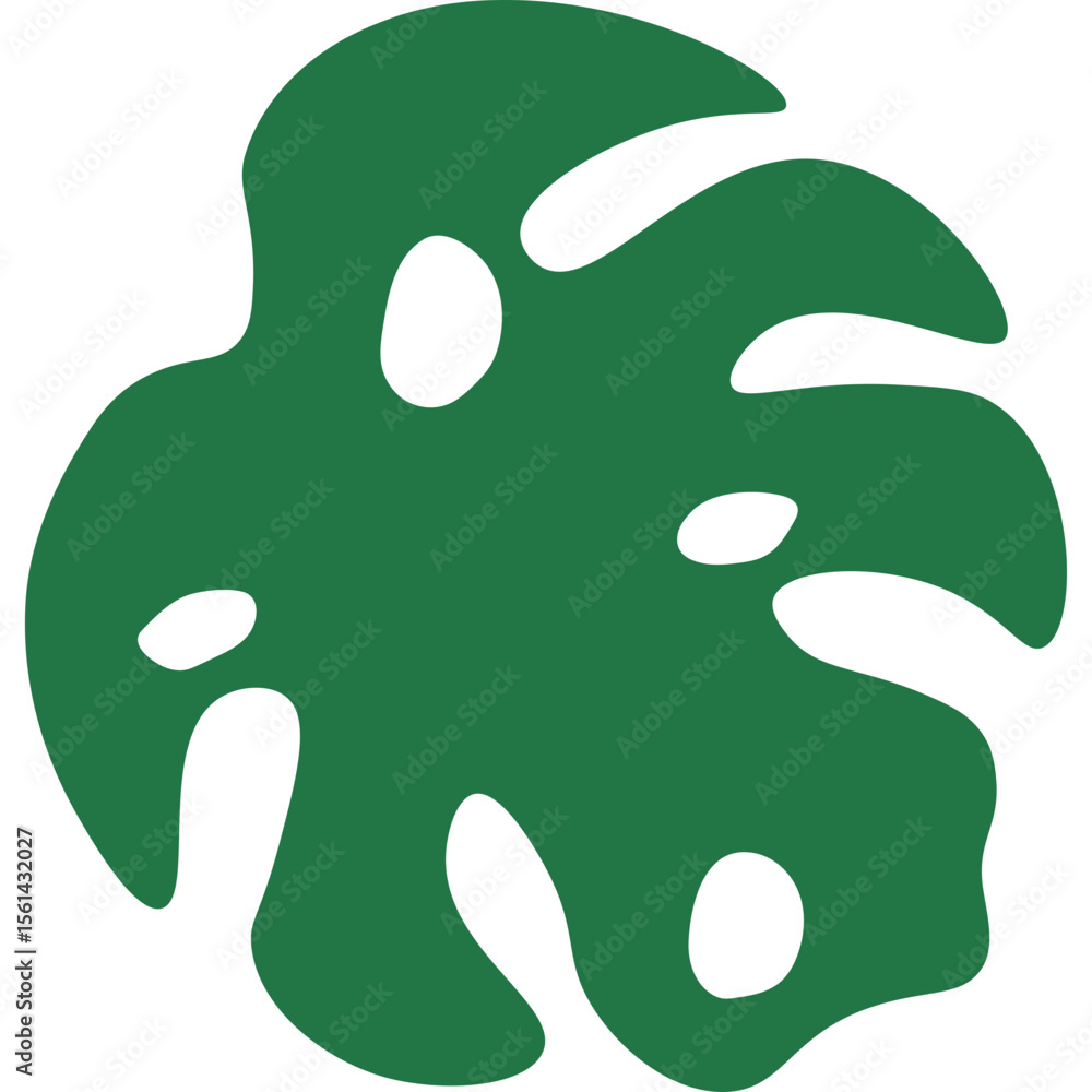 Tropical Monstera Leaf Tropical Monstera Leaf