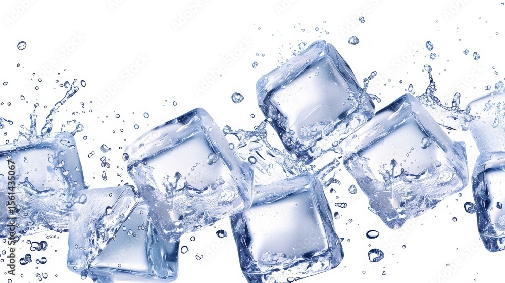Crystal clear ice cubes Crystal clear ice cubes