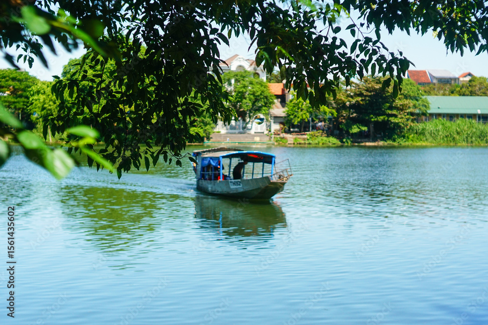 Fototapeta premium Exploring Hue's precious ancient relics preserved through centuries