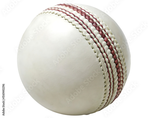  cricket ball  isolated on white background PNG ,ai generated