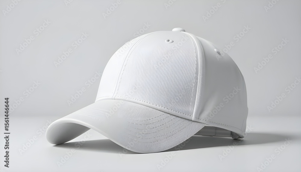 Fototapeta premium white baseball cap