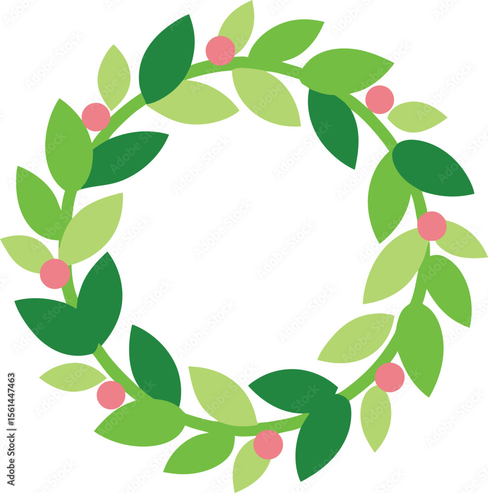 Fototapeta premium shabby pink floral circle
