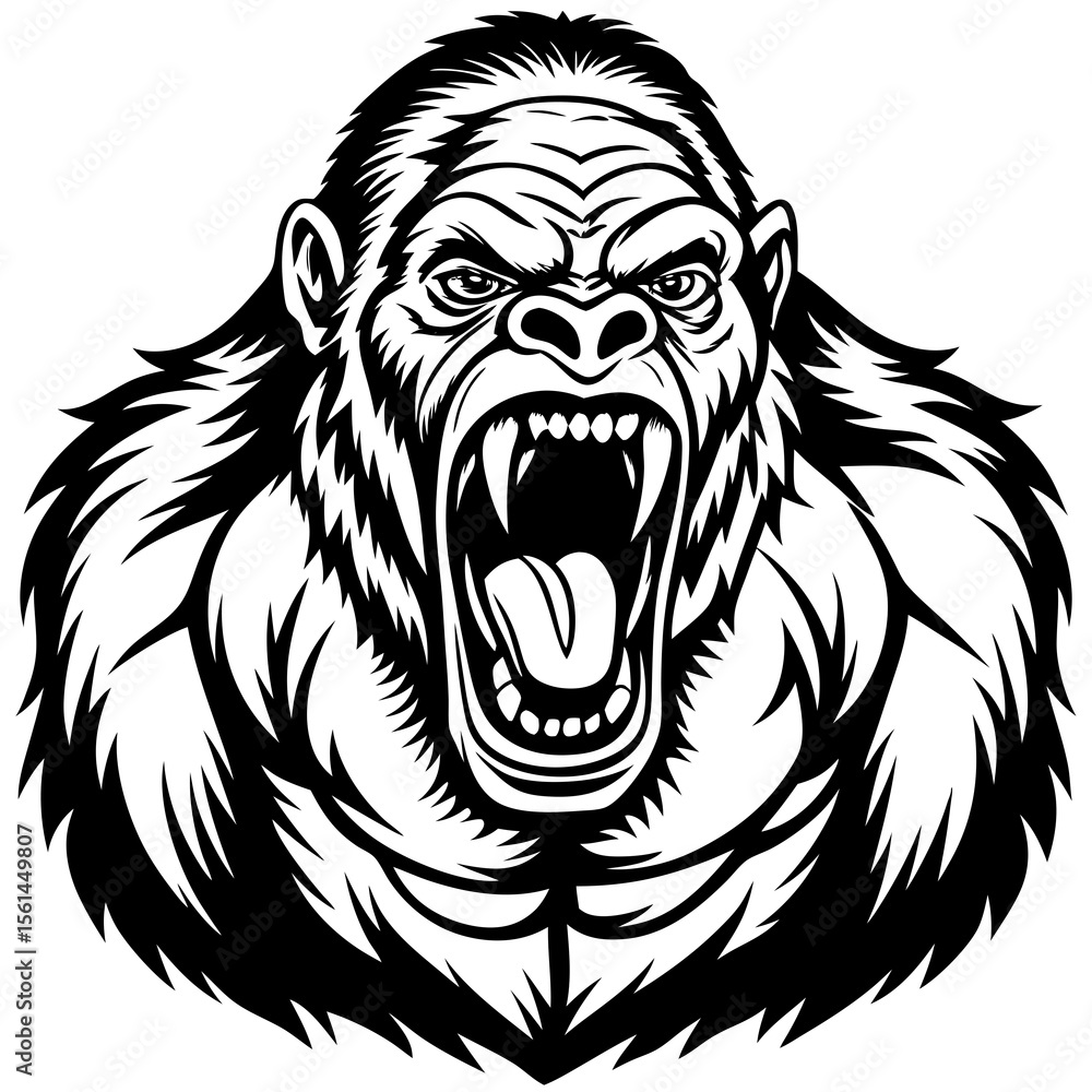 Obraz premium lion head mascot