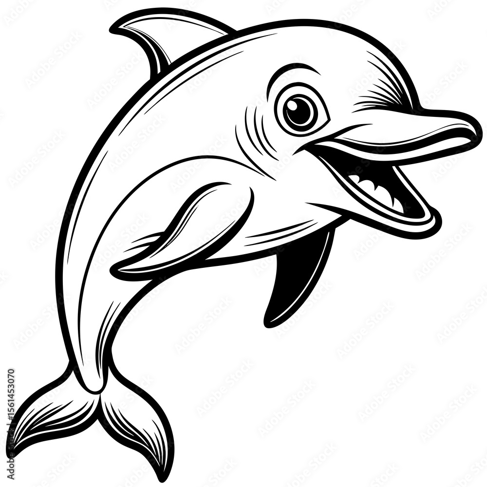 Obraz premium fish vector illustration