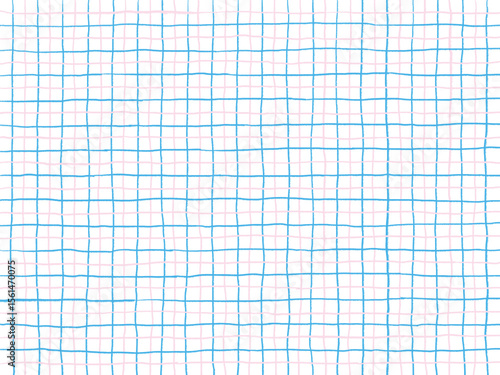 手描き背景　チェック　かわいい