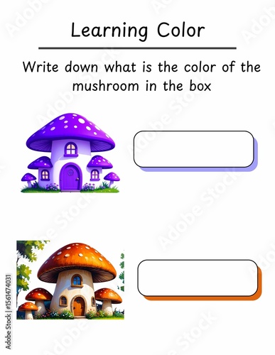 Learning of color for kid